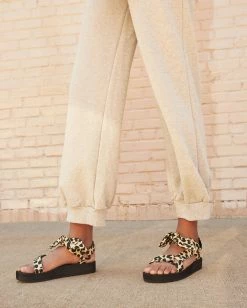 Loeffler Randall Footwear Maisie Leopard Sport Sandal
