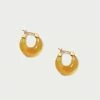Loeffler Randall New Arrivals Anouk Yellow Agate Mini Hoop 2 Loeffler Randall New Arrivals Anouk Yellow Agate Mini Hoop