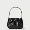 Loeffler Randall Aris Black Gathered Shoulder Bag New Arrivals