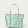Loeffler Randall Avery Sage Gingham Weekender New Arrivals 2 Loeffler Randall Avery Sage Gingham Weekender New Arrivals