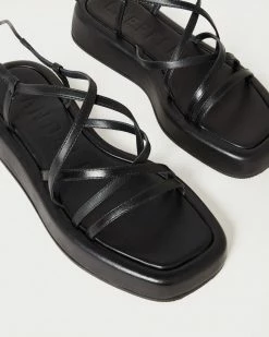 Loeffler Randall Beau Black Wrap Platform Sandal 9 Loeffler Randall Beau Black Wrap Platform Sandal