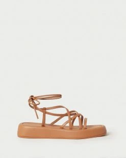 Loeffler Randall Beau Sand Wrap Platform Sandal