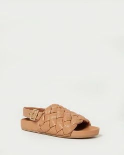 Loeffler Randall Benton Sand Woven Footbed Sandal