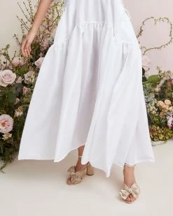 Loeffler Randall Pleats Camellia Platinum Pleated Bow Heel 11 Loeffler Randall Pleats Camellia Platinum Pleated Bow Heel