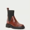 Loeffler Randall New Arrivals Bridget Brown Lug Sole Boot