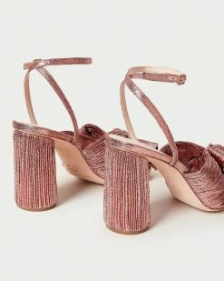 Loeffler Randall Camellia Rose Pleated Bow Heel 10 Loeffler Randall Camellia Rose Pleated Bow Heel