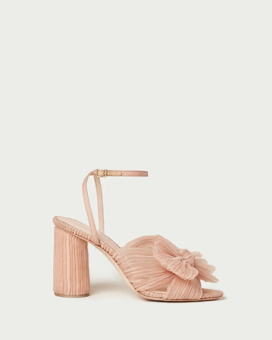 Loeffler Randall Camellia Beauty Pleated Bow Heel 4 Loeffler Randall Camellia Beauty Pleated Bow Heel