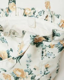 Loeffler Randall New Arrivals Claire Nova Floral Ruffle Tote