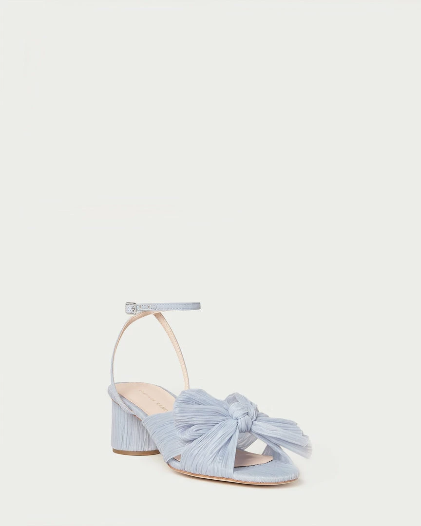 Loeffler Randall Dahlia Blue Bow Low Heel 3 Loeffler Randall Dahlia Blue Bow Low Heel