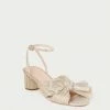 Loeffler Randall Dahlia Platinum Pleated Bow Heel Pleats 1 Loeffler Randall Dahlia Platinum Pleated Bow Heel Pleats