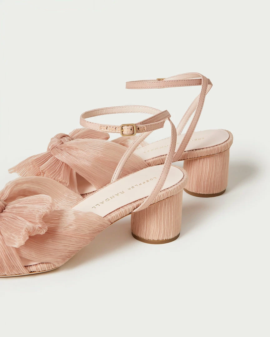 Loeffler Randall Pleats Dahlia Beauty Pleated Bow Heel 6 Loeffler Randall Pleats Dahlia Beauty Pleated Bow Heel
