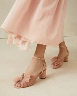 Loeffler Randall Pleats Dahlia Beauty Pleated Bow Heel 11 Loeffler Randall Pleats Dahlia Beauty Pleated Bow Heel