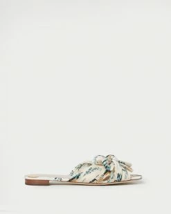 Loeffler Randall Daphne Nova Floral Bow Slide