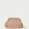 Loeffler Randall New Arrivals Doreen Peach Diamanté Frame Pouch