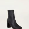 Loeffler Randall Footwear Elise Black Stretch Bootie