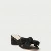 Loeffler Randall Pleats Emilia Black Pleated Bow Heel