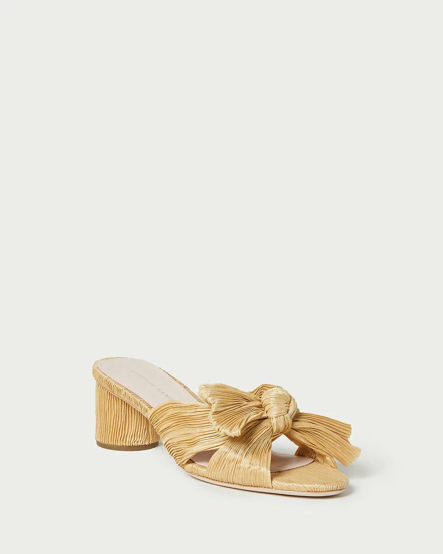 Loeffler Randall Emilia Hay Pleated Bow Heel 3 Loeffler Randall Emilia Hay Pleated Bow Heel