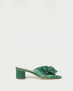 Loeffler Randall Pleats Emilia Sage Pleated Bow Heel