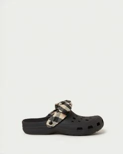 Loeffler Randall Ezra Black Gingham Rubber Clog 8 Loeffler Randall Ezra Black Gingham Rubber Clog