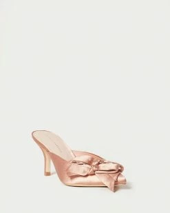 Loeffler Randall Fabienne Blush Bow Mule New Arrivals