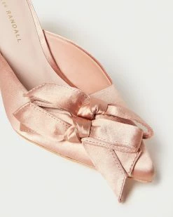 Loeffler Randall Fabienne Blush Bow Mule New Arrivals