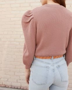 Loeffler Randall Knits For Good Blush Sweater Sale