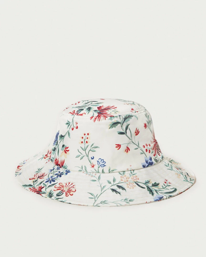 Loeffler Randall Ivy Cream Floral Bucket Hat New Arrivals 3 Loeffler Randall Ivy Cream Floral Bucket Hat New Arrivals