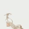 Loeffler Randall Jackie Champagne Mid Heel Sandal 1 Loeffler Randall Jackie Champagne Mid Heel Sandal