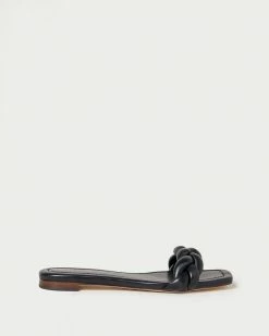 Loeffler Randall New Arrivals Jackson Black Braided Sandal