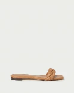 Loeffler Randall Jackson Dark Sand Braided Sandal