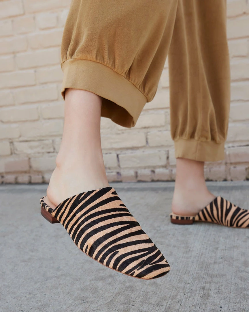 Loeffler Randall Jori Zebra Flat Mule 7 Loeffler Randall Jori Zebra Flat Mule