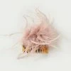 Loeffler Randall New Arrivals Josie Blush Feather Hair Comb 1 Loeffler Randall New Arrivals Josie Blush Feather Hair Comb