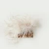 Loeffler Randall Josie Oyster Feather Hair Comb New Arrivals