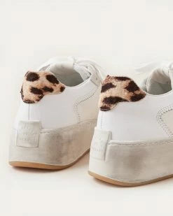 Loeffler Randall Keira Leopard/Cement Low Top Sneaker Sale