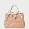 Loeffler Randall New Arrivals Knox Natural/Blush Woven Tote 2 Loeffler Randall New Arrivals Knox Natural/Blush Woven Tote