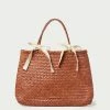 Loeffler Randall New Arrivals Knox Timber/Brown Woven Tote 1 Loeffler Randall New Arrivals Knox Timber/Brown Woven Tote