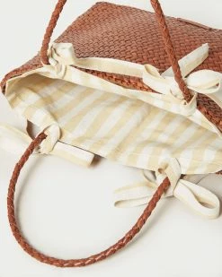 Loeffler Randall New Arrivals Knox Timber/Brown Woven Tote 10 Loeffler Randall New Arrivals Knox Timber/Brown Woven Tote