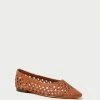 Loeffler Randall Landry Timber Brown Woven Flat New Arrivals 1 Loeffler Randall Landry Timber Brown Woven Flat New Arrivals