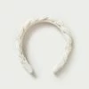 Loeffler Randall New Arrivals Leon Pearl Braided Headband