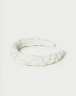 Loeffler Randall New Arrivals Leon Pearl Braided Headband
