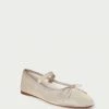 Loeffler Randall Sale Leonie Crinkle Champagne Ballet Flat
