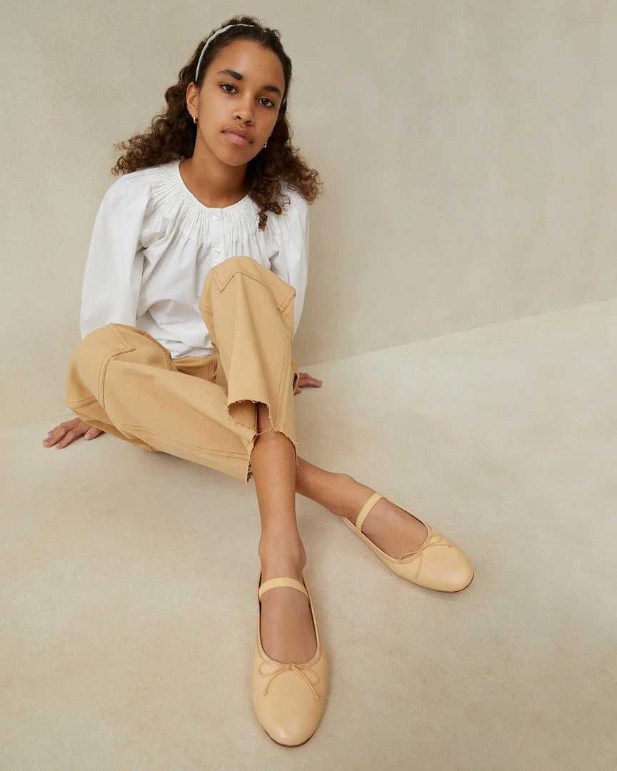 Loeffler Randall Leonie Camel Ballet Flat 7 Loeffler Randall Leonie Camel Ballet Flat