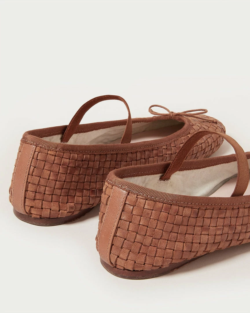 Loeffler Randall Leonie Timber Brown Ballet Flat Footwear 5 Loeffler Randall Leonie Timber Brown Ballet Flat Footwear