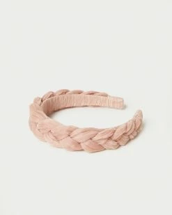 Loeffler Randall Lilac Beauty Braided Headband