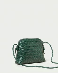 Loeffler Randall Mallory Forest Woven Crossbody New Arrivals