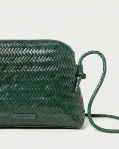 Loeffler Randall Mallory Forest Woven Crossbody New Arrivals
