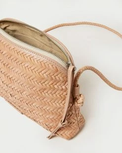 Loeffler Randall Mallory Natural Woven Crossbody New Arrivals