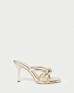Loeffler Randall New Arrivals Margi Champagne Bow Heel