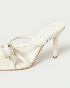 Loeffler Randall Margi Optic White Bow Heel New Arrivals