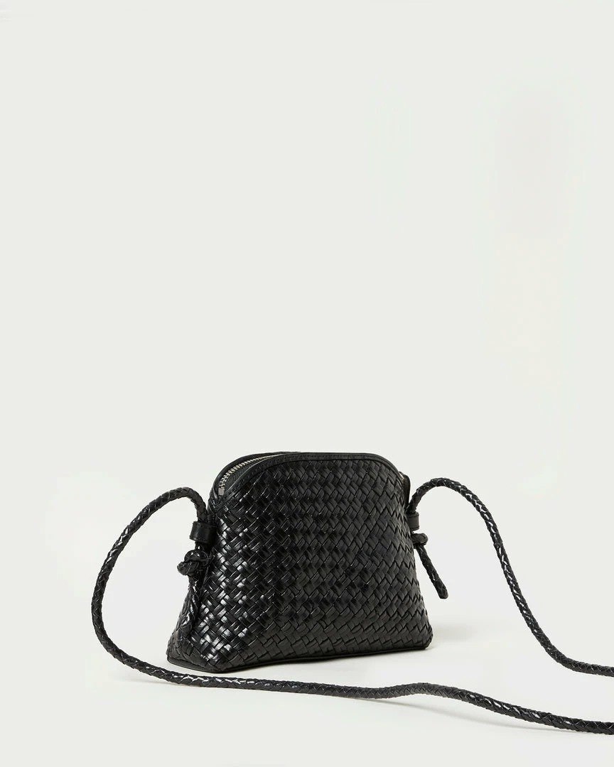 Loeffler Randall Marybeth Black Mini Woven Crossbody 4 Loeffler Randall Marybeth Black Mini Woven Crossbody